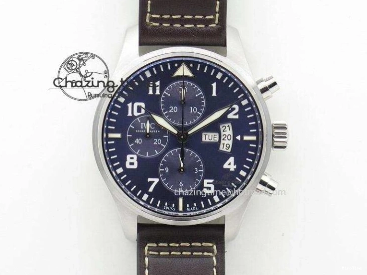 MIROTIME 0821 Classic PILOT IW389001 ZF 1:1 Best Edition Ceramic Case Green Dial on Green Nylon Strap A7750 (Function Same As Genuine) 7160